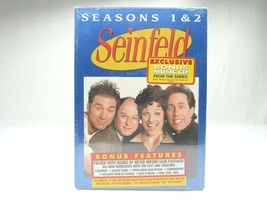 Seinfeld Seasons 1 &amp; 2 DVD Bonus Features Never Seen Footage Music CD Kramer NEW - £14.32 GBP