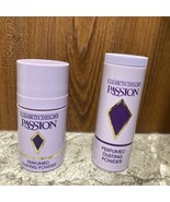 Passion by Elizabeth Taylor&#39;s Perfumed Dusting Powder 1oz &amp; .5oz NEW - $374.91 MXN