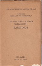 Vtg Postcard 6 Card Set Metroplolitan Museum of Art Benjamin Altman Collection 1 - £35.18 GBP