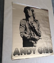Andy Gibb Poster 1977 Rare Vintage Collectible Rolled Foil Poster 20 X 24 - £26.08 GBP