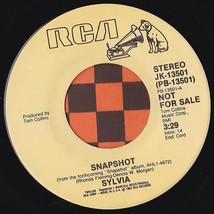 Sylvia 45 RPM Snapshot - RCA JK-13501 (1983) - £9.63 GBP