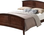 Glory Furniture Hammond Queen Panel Bed in Cappuccino - $536.99