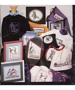 Cross Stitch 17 Sport Tennis Golf Ski Volleyball Softball Gymnastics BMX... - €9,47 EUR