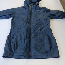 Columbia RL2109 Omni-Tech Women’s Blue Full Zip Jacket Pockets Size Medium  image 13