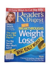 Reader&#39;s Digest January 2007 New Breakthroughs Weight Loss Hilary Swank - £4.57 GBP