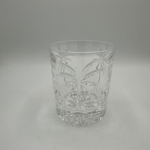 Vintage Godinger Palm Old Fashioned Glass 3 3/4&quot; tall DOF - $18.39