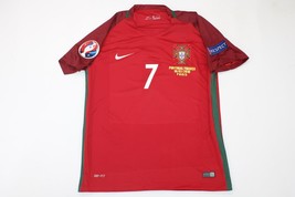 portugal jersey 2016 shirt cristiano ronaldo eurocup final model shirt portugal  - £58.73 GBP