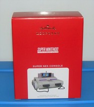 2021 Hallmark Super Nintendo Entertainment NES Console Ornament LIGHT SOUND New - £29.33 GBP