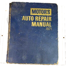 Motor&#39;s Auto Repair Manual 1971 - £18.93 GBP