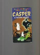 Casper La Fantasma Amigable Volumen 1 (VHS, 1994, Spanish) SEALED - £4.73 GBP