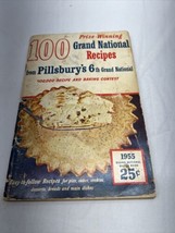 Vintage Cookbook 1955 Pillsbury Grand Champions Recipes Pictures Breads Cakes - £23.97 GBP