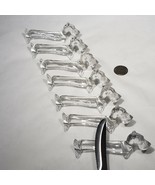 Lot of 7 Clear Glass Schnauzer Dog Knife Rests Scottie French Fox Terrier VTG - $69.95