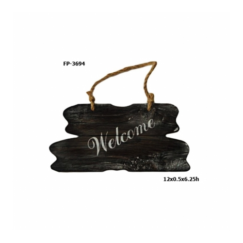 Cheung Wooden Welcome Plaque with Hanging Rope - $19.58