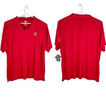 Colosseum Red University of Maryland Terrapins Terps Logo 5XL Polo Shirt... - $34.64