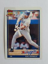 Kal Daniels - Dodgers - Topps 40 Years of Baseball - Topps 245 - 1991 - $1.75 CAD