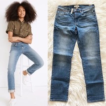 Madewell Women&#39;s The Slim Boyjean Boyfriend Jeans in Mayberry Wash Size ... - £81.87 GBP