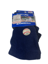 Twin City Knitting Socks Men&#39;s Athletic Tube Sock, Navy - £10.86 GBP