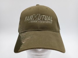 Wildlife Farmutual Farm Mutual Insurance Hat Cap brown Adult Adjustable ... - £12.59 GBP