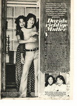 David Cassidy teen magazine pinup clipping not in english by a lady be mine - $1.50