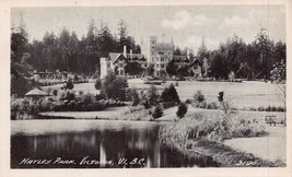 Victoria British Columbia Canada~Hatley Park~Bulman Bros. Photo Postcard - £8.93 GBP
