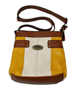 Crossbody Bolo Bags Women Handbag Purse Mustard Yellow Cream Adjustable ... - £11.87 GBP