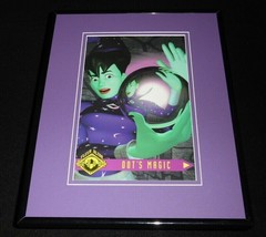 Fleer Ultra Reboot Dot&#39;s Magic ORIGINAL 1994 Framed 11x14 Poster Display  - £25.89 GBP