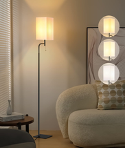 Floor Lamp for Living Room, 3 Color Temperature Modern Standing Lamp for Bedroom - £47.56 GBP