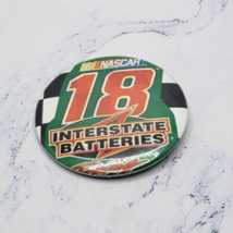 Bobby Labonte Number 18 Interstate Batteries Pinback Button Pin - £7.78 GBP