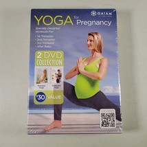 Yoga For Pregnancy Postnatal Yoga 2 DVD Collection Gaiam - $11.96