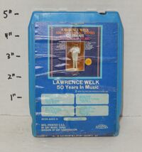 1974 Ranwood 8 Track Tape Lawrance Welk 50 Years in Music 8058-6002 H - $9.85