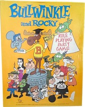 Complete Bullwinkle and Rocky Role Playing Party game TSR 1988 Unused Un... - $29.99