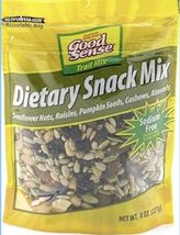 Good Sense Dietary Snack Mix 8 Oz Bag Crunchy Savory Snack Essentials - $8.03