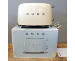 Smeg TSF01CRUS Cream Color 50&#39;s Retro Style 2 Slice Toaster (Open Box) - £124.47 GBP