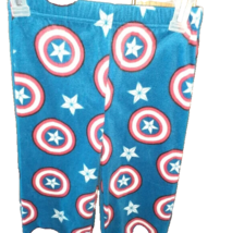 Marvel Avengers Captain America Boy&#39;s Size 6/7 Soft Pajama Pants NEW - £8.49 GBP