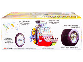 Skill 2 Model Kit 1934 Copperhead Rear-Engine Double A Fuel Dragster 1/25 Scale - £37.77 GBP