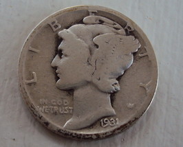 1931-D Mercury dime - £7.81 GBP