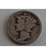 1926-S Mercury dime - $190.20 MXN