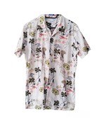 Jack Jones   Hawaiian Style  Organic Shirt Mens Size M Short Sleeves But... - £15.96 GBP