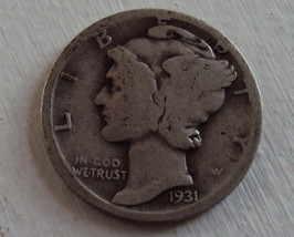 1931-D Mercury dime - £7.90 GBP