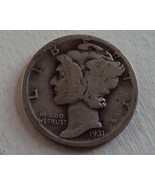 1931-D Mercury dime - $190.20 MXN