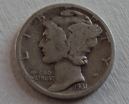 1931-D Mercury dime - £7.89 GBP