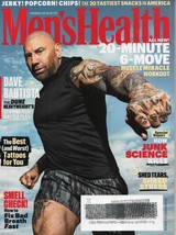 Men&#39;s Health Magazine November 2021 with Dave Bautista Guardians of the Galaxy - £6.16 GBP