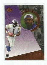 Warren Moon (Minnesota Vikings) 1997 Upper Deck Proview Copper Card #PV1 - £7.43 GBP