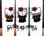 Hello Kitty Scary Kitty Cute As Hell Cup Mug Tumbler - £15.76 GBP