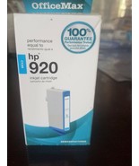 OfficeMax Replacement Cyan Ink Cartridge for HP 920 Printer-Remanufactur... - €17,21 EUR
