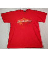 Dale Earnhardt Jr. Tee Shirt Unisex Medium Red NASCAR Budweiser Chase Au... - £14.79 GBP