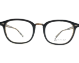 Lazarro Eyeglasses Frames MATTEO BLK/HAVANA Black Tortoise Gold Square 5... - £44.17 GBP
