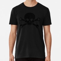 Skull &#39;n&#39; Tools Screw Pirate 1 Black Size S to 5XL Made in the USA T-Shirt - $22.80