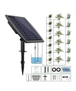 Solar Power Auto Watering System Drip Irrigation Kit Timing Watering 20-... - $39.59