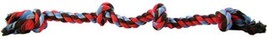 Flossy Chews Colored 4 Knot Tug Rope Large (22&quot; Long) - £42.35 GBP